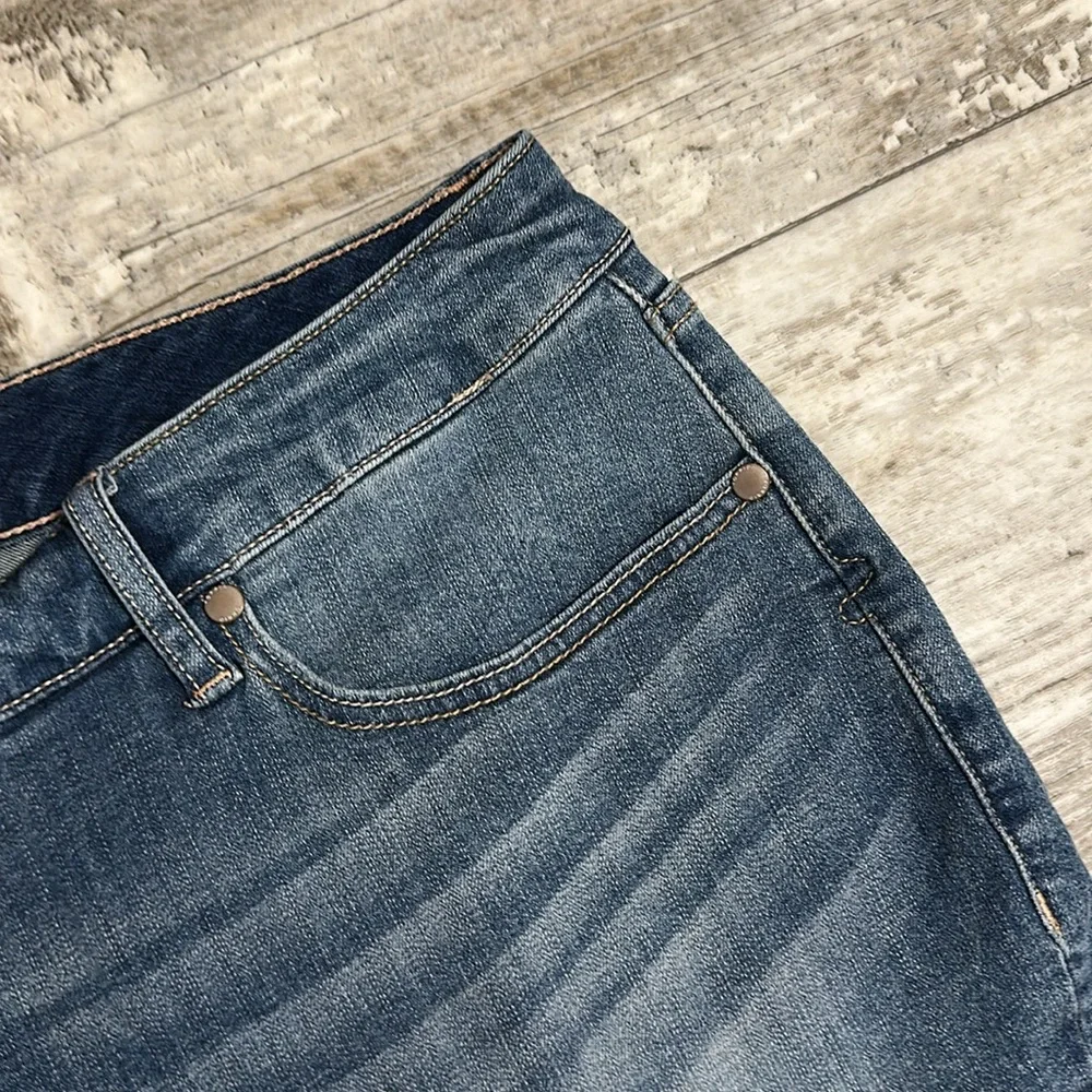 Torrid button fly jean shorts
